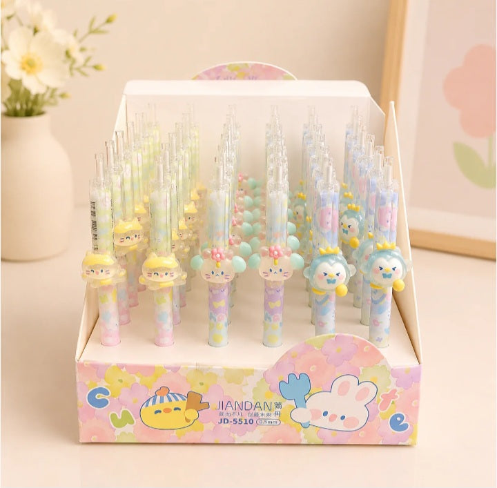 Kawaii animal gel pen meow