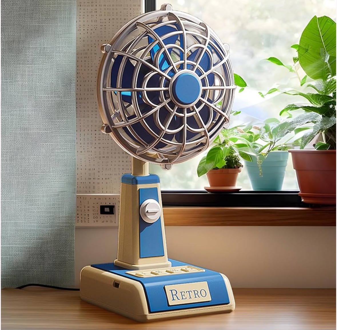 Retro mini  fan
