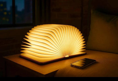 Book lamp rechargeable