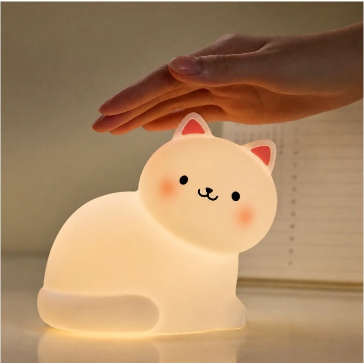 Cute kitty night lamp