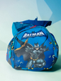 Miso station blue Batman mini backpack for kids with adjustable straps and secure zipper closure