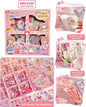 Miso station 100-piece cartoon character sticker set for journaling, scrapbooking, and decorating personal items.