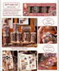 Miso station Coffee Aroma PET sticker rolls featuring café illustrations, pastries, and coffee drinks for journaling.