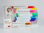 Miso station 12-piece HIMIC acrylic paint marker set with vibrant water-based ink for multi-surface art projects.