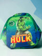 Miso station superhero themed kids mini backpack featuring The Incredible Hulk with vibrant green and blue graphics
