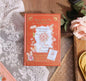 Miso station Rose and the Little Prince hardcover journal with orange cover, gold-foil details, and floral artwork.