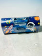 Miso station space-themed children's storage case with astronaut graphics, carrying handle, and combination lock.