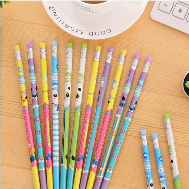 Cute animal pencil 12 pencil in a box