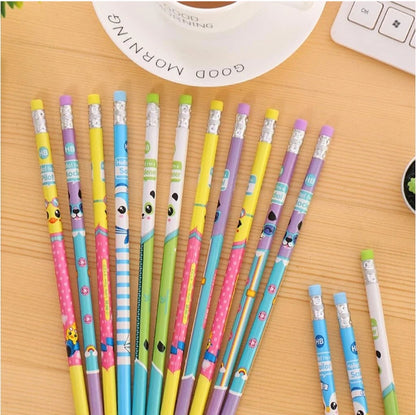 Cute animal pencil 12 pencil in a box