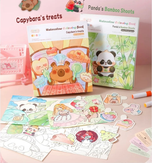 Water colouring book